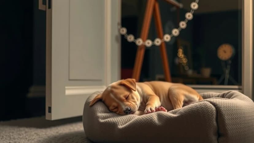 Ska man väcka valpen för att kissa på natten